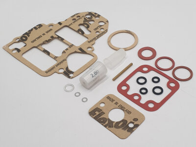 Inspection set Weber 45 DCOE - paper gasket float cover -...