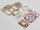 Inspection set Weber 45 DCOE - paper gasket float cover - plastic float