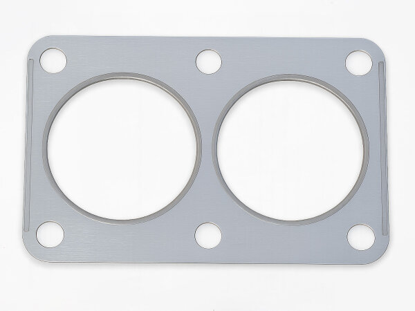 Gasket Y-pipe to cast manifold