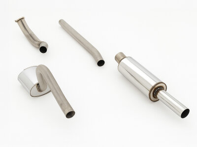Kadett C stainless steel sport exhaust system size A