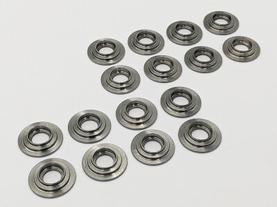 Lower valve spring retainer for double reinforced valve springs 85Kp, inner-Ø 11.2mm