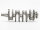 Crankshaft 2.0 16V series nitrided