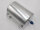 Aluminum gasoline catalyst tank 1.2 liters - round -