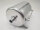 Aluminum gasoline catalyst tank 1.2 liters - round -