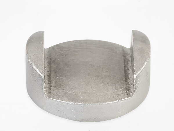 Thrust piece in valve spring retainer