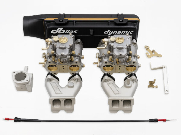 Doppelvergaser-Komplettanlage Kadett D 1.8 / Ascona C 1.8 oder Kadett E 2.0 (2x 45 DCOE)
