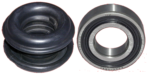 Reinforced center bearing rubber + center bearing