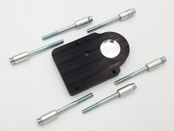 Abschlussplatte Verteiler & Halter Zündspule (gefräst), für 1.6-2.7l CIH frei progr. Steuergerät