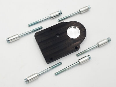 Abschlussplatte Verteiler & Halter Zündspule...
