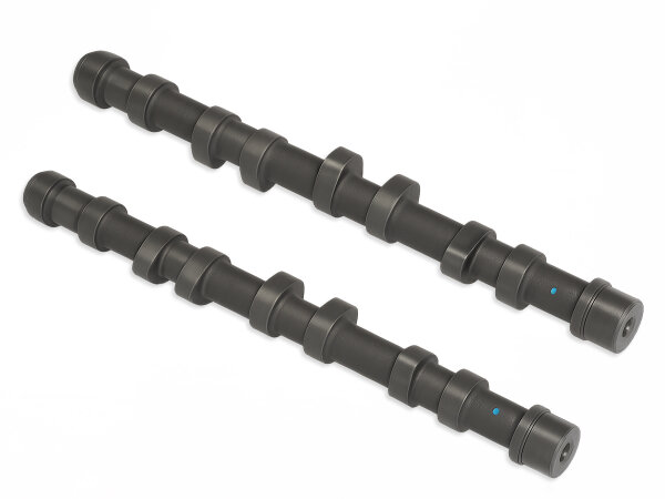 Steel camshafts with special profiles