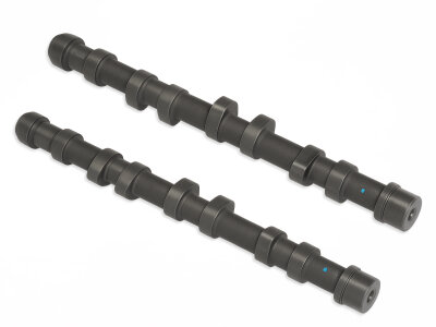 Steel camshafts with special profiles