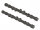 Steel camshafts with special profiles