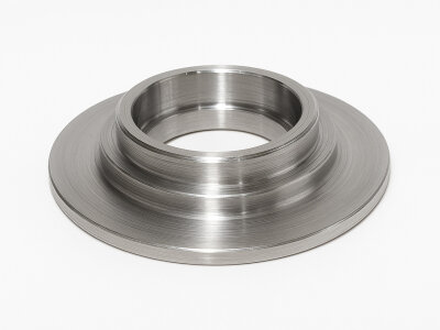 Upper valve spring retainer titanium for double springs