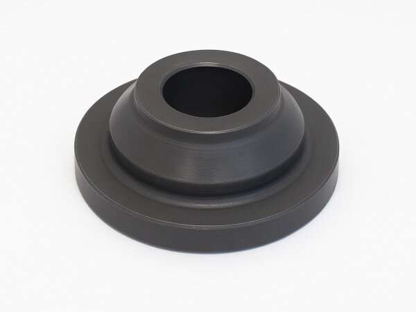 CIH valve spring retainer made of high-strength aluminium material, hardened