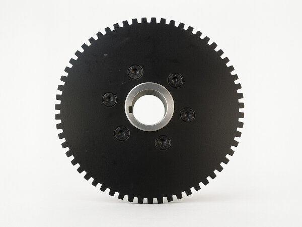 KMS trigger disc CIH engine incl. crankshaft adapter and sensor holder